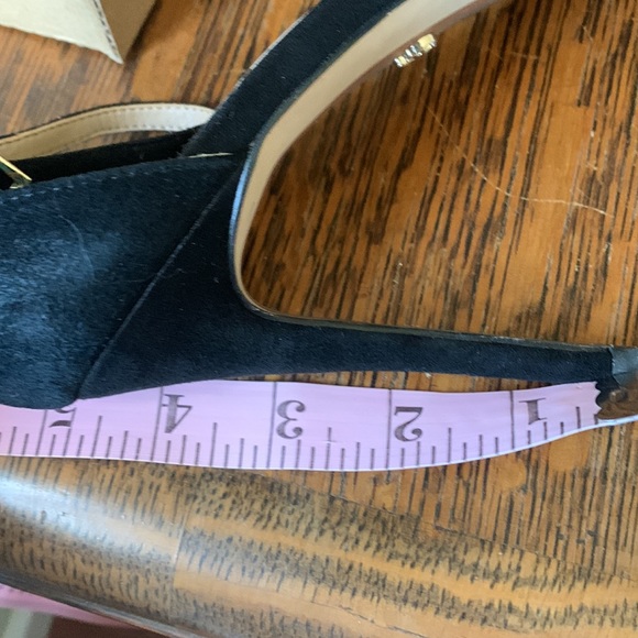 Sam Edelman Black 4 inch  hi heels Sandal - Picture 5 of 6